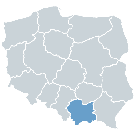 mapa malopolskie